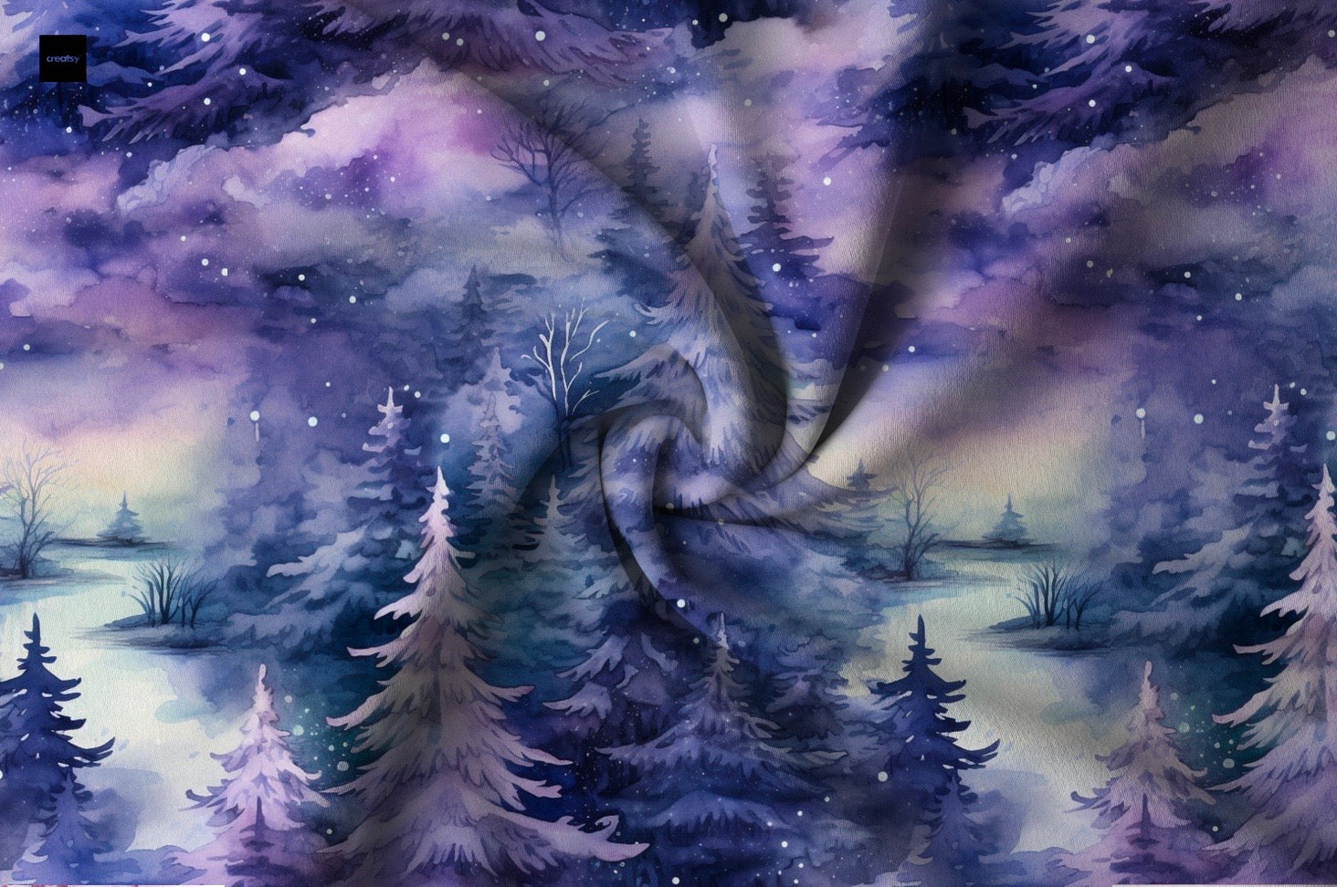 Lila Winterlandschaft Neue Vorbestellung